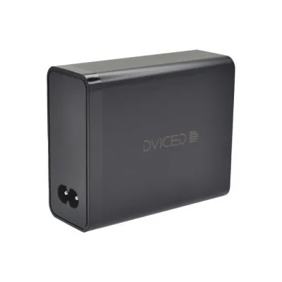 Dviced Wall Charger 140w Gan CC UK - Black